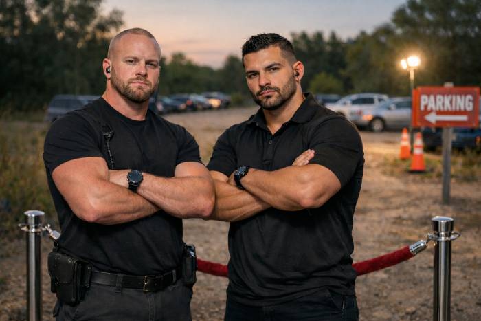 contratar seguridad para eventos